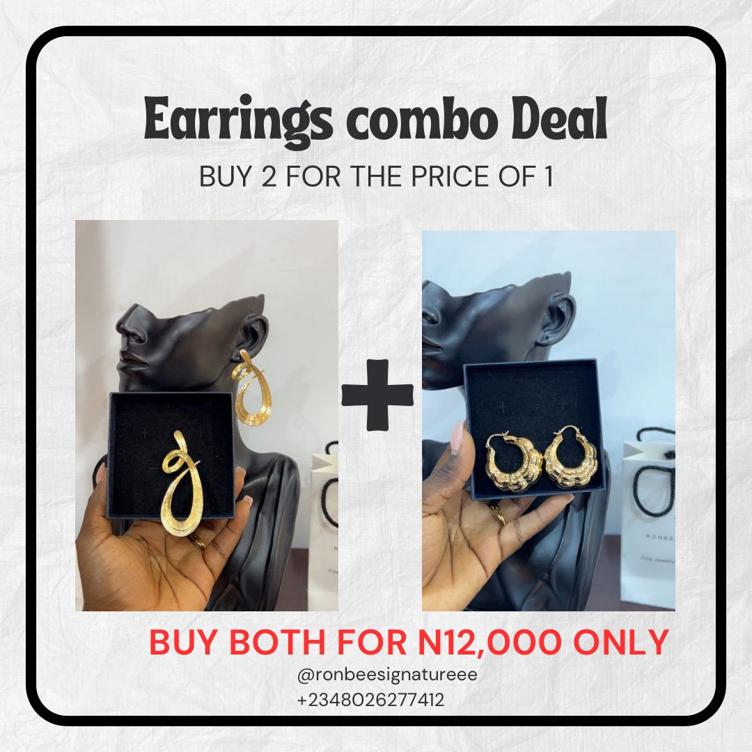 Earring Combo Deal 12