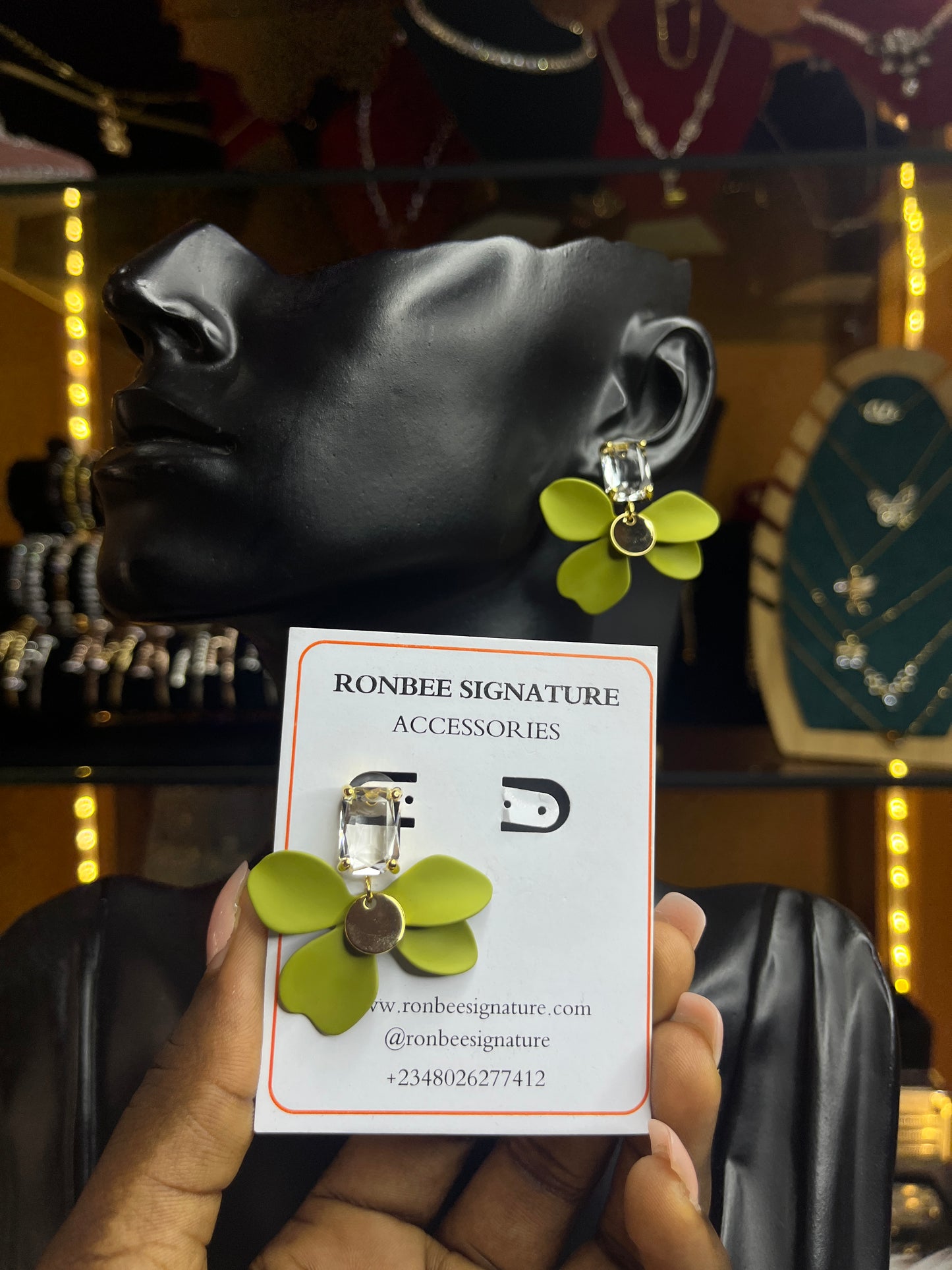 Statement earring(Rbs368)