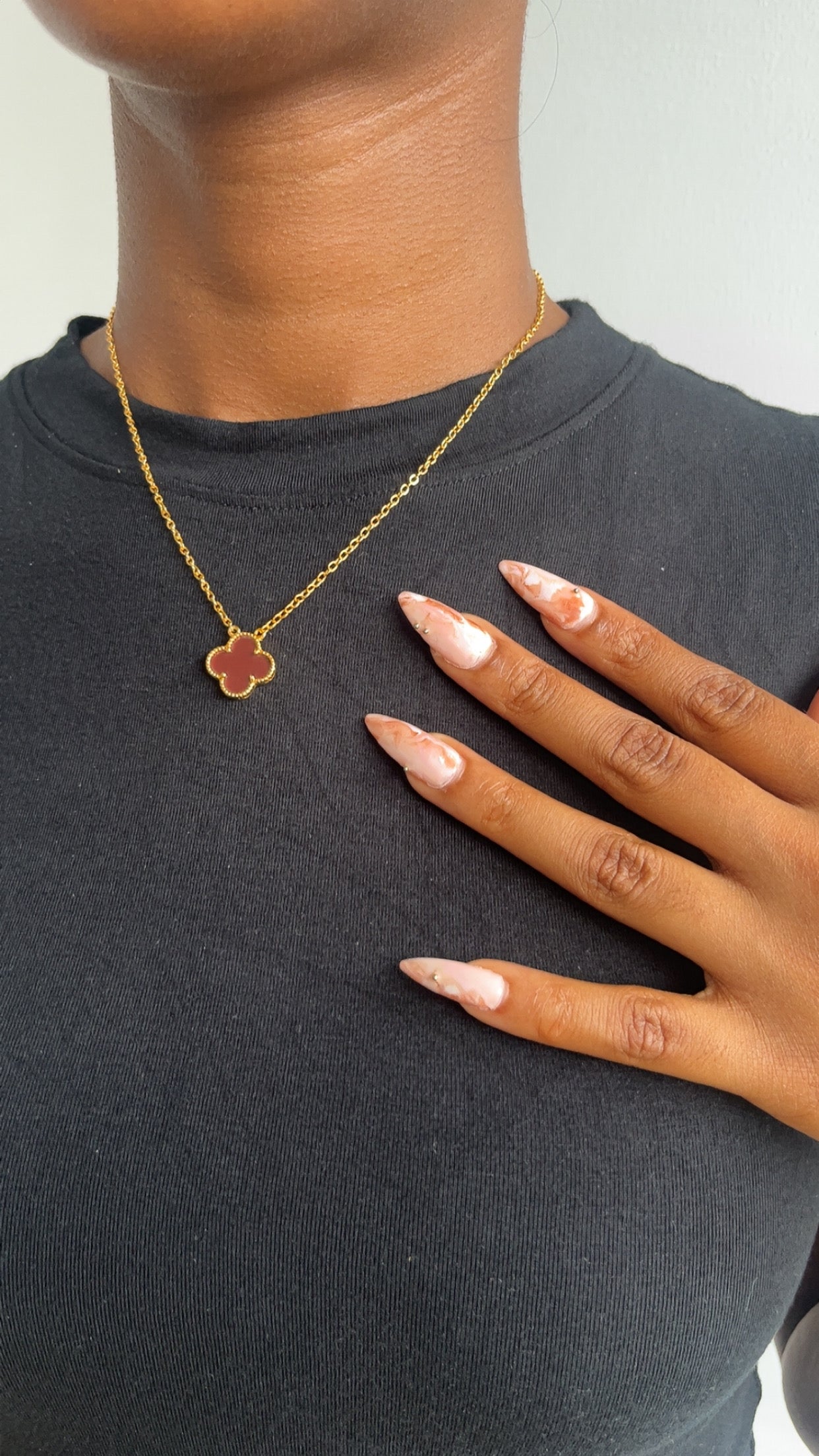 Clover Necklace (Vca001)