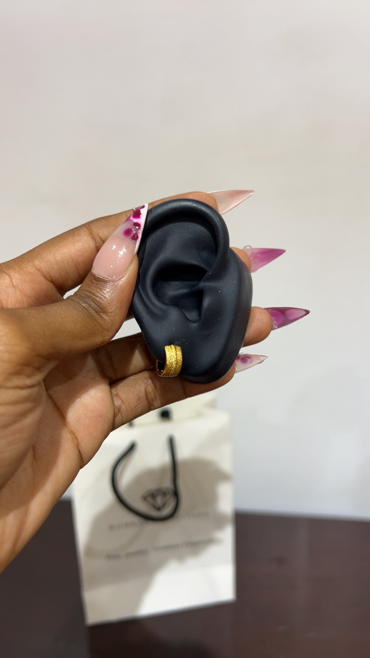 Mini hoop earrings (RBS1078)