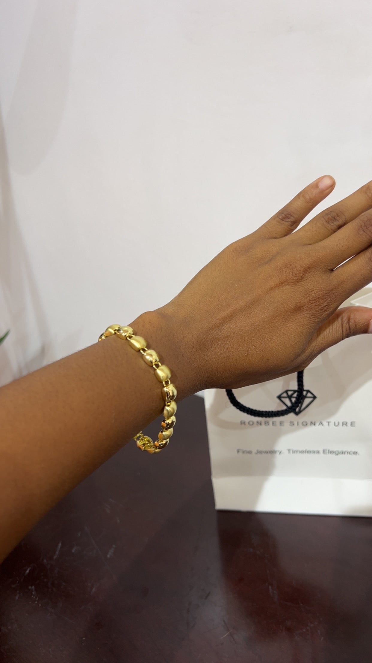 Elara Gold Bracelet (RBS562)