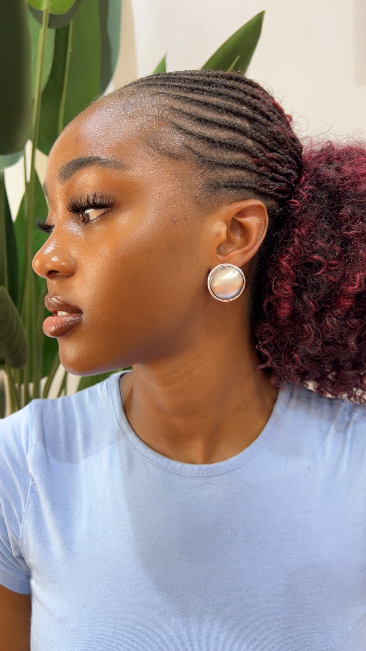 Donna Statement Earrings (Rbs663)