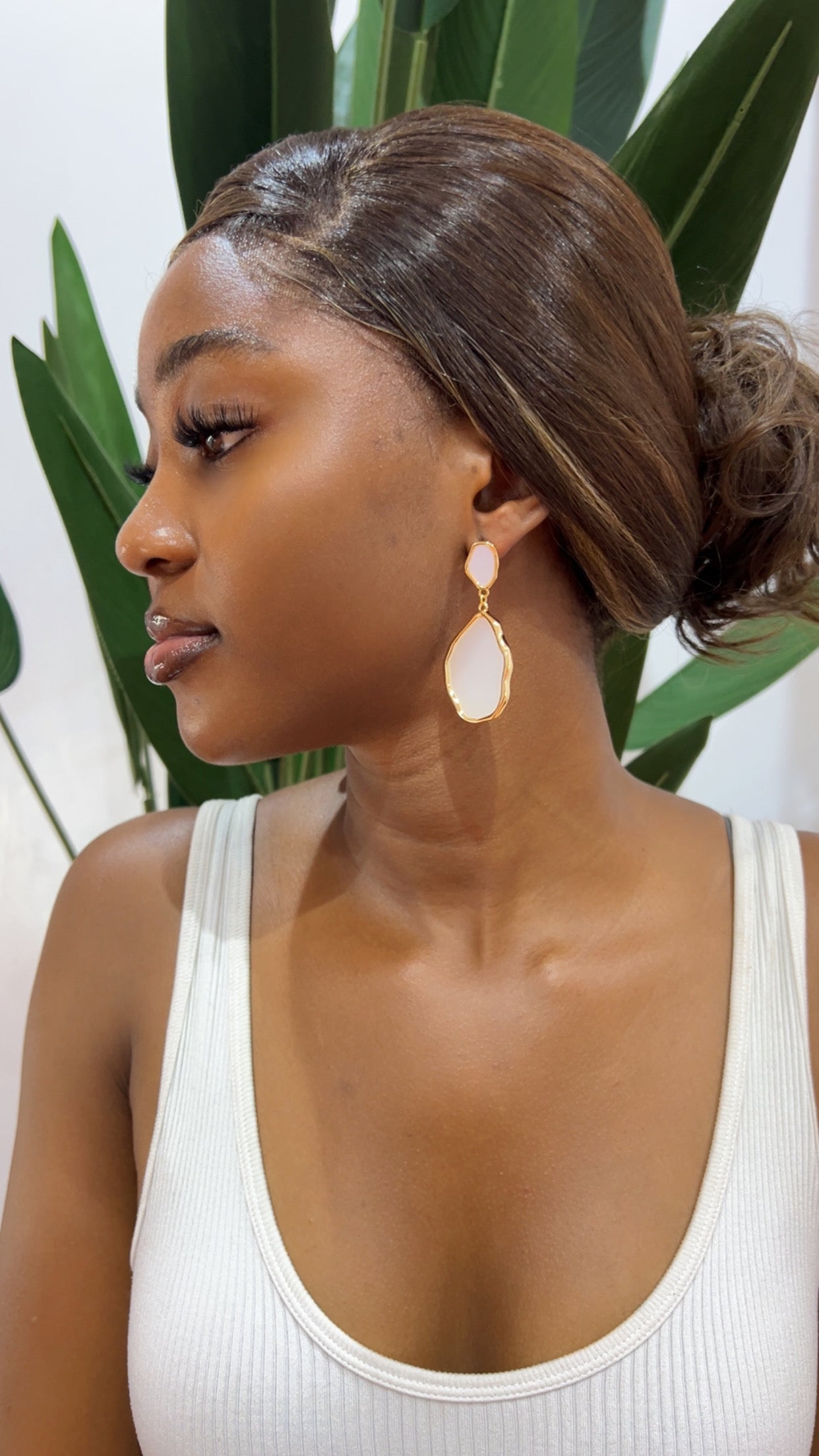 Mila Statement Earrings(Rbs582)