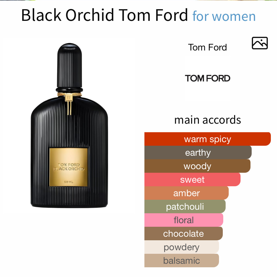 Tom Ford Black Orchid [Dark Orchid] – Perfume Oil