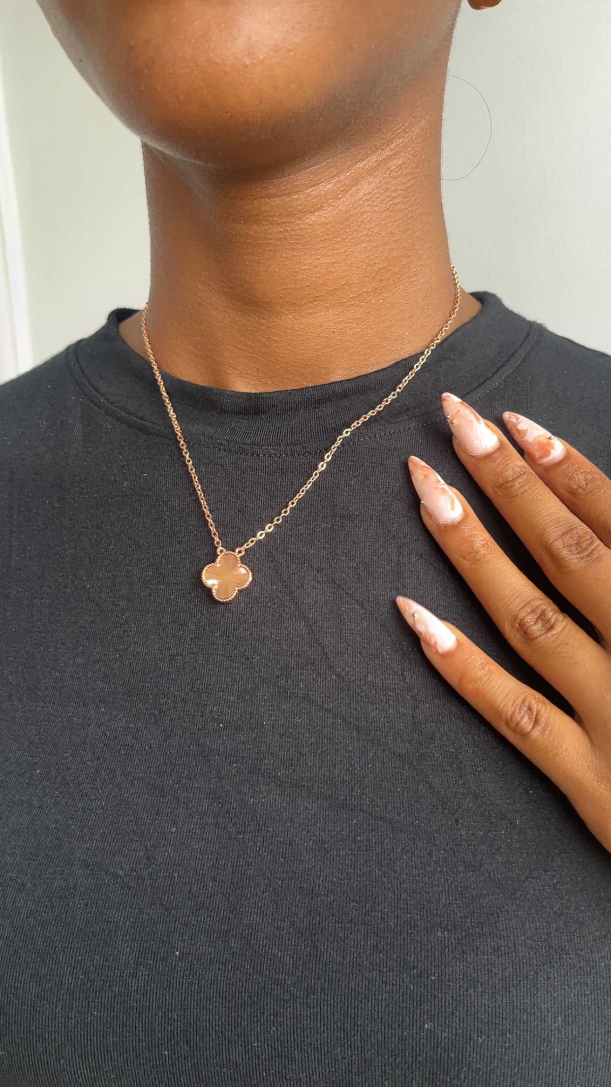 Clover Necklace (Vca001)