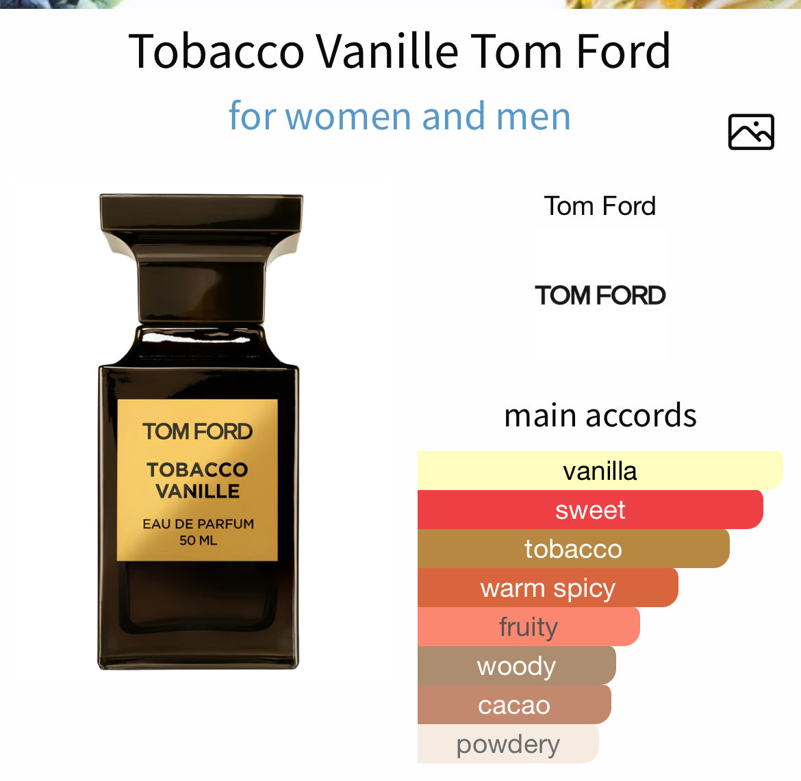 Tobacco Vanille [Spice & Smoke] – Perfume Oil