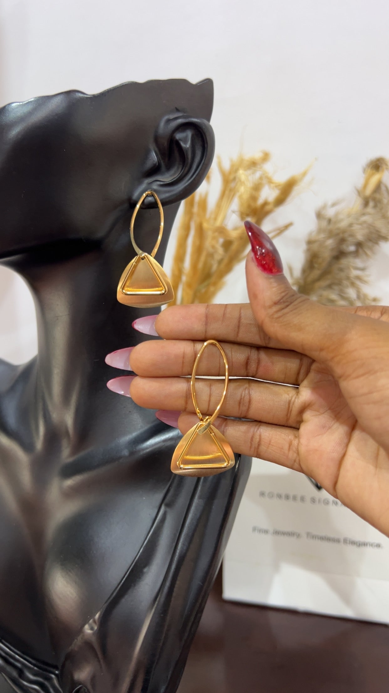 Lydia Statement Earrings(Rbs584)