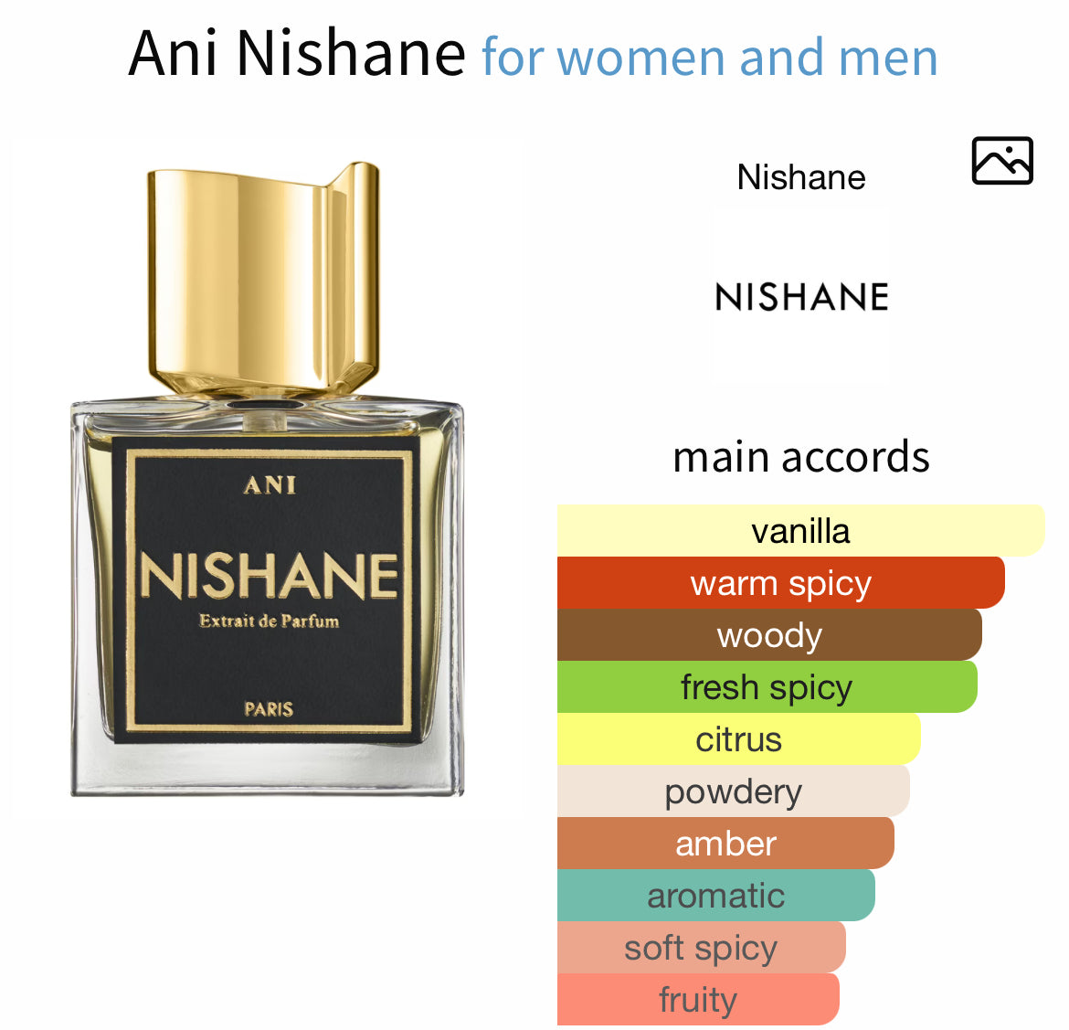ANI Nishane [Amber Eclipse] – Perfume Oil