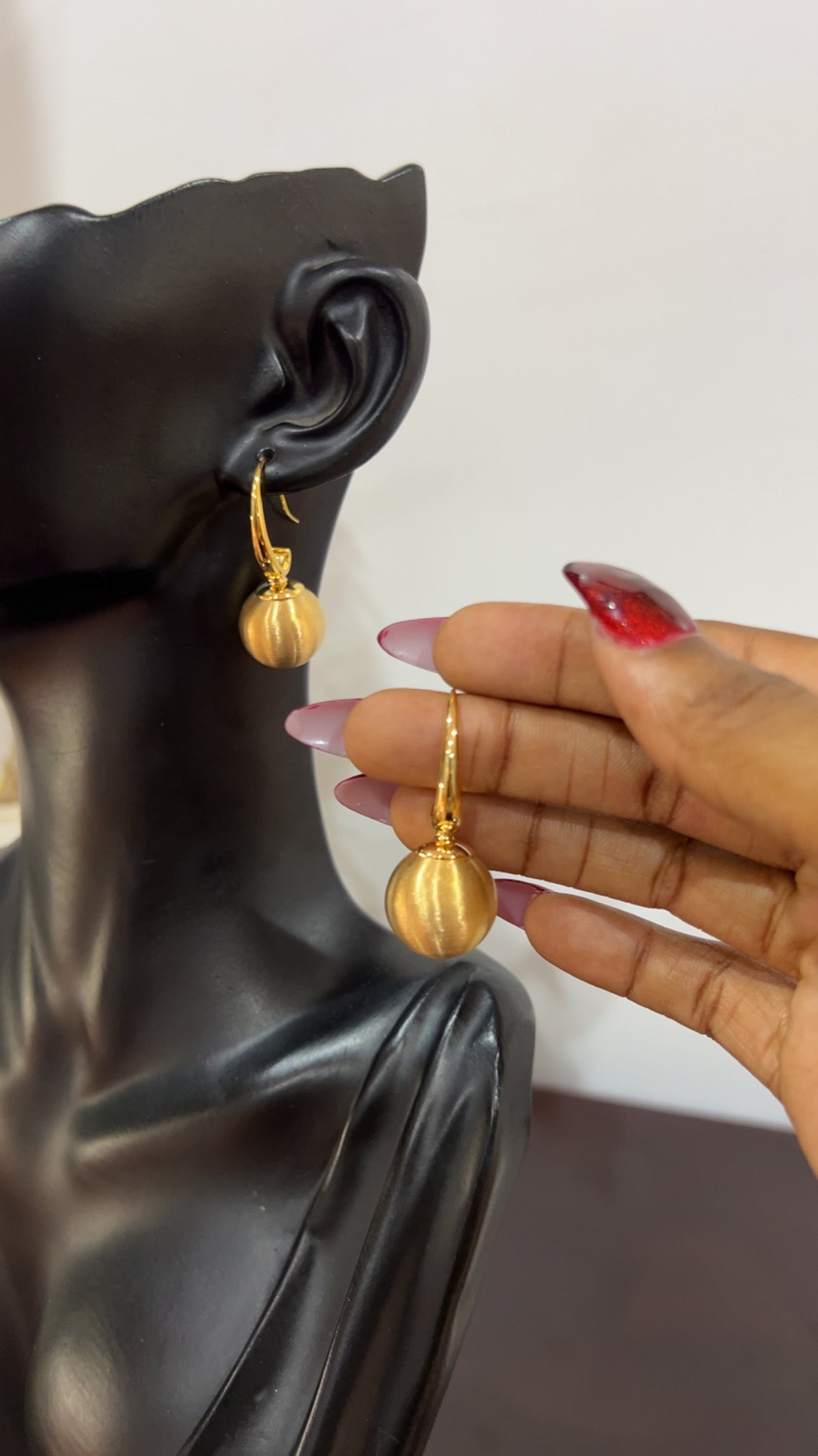 Nora statement Earrings(Rbs576)
