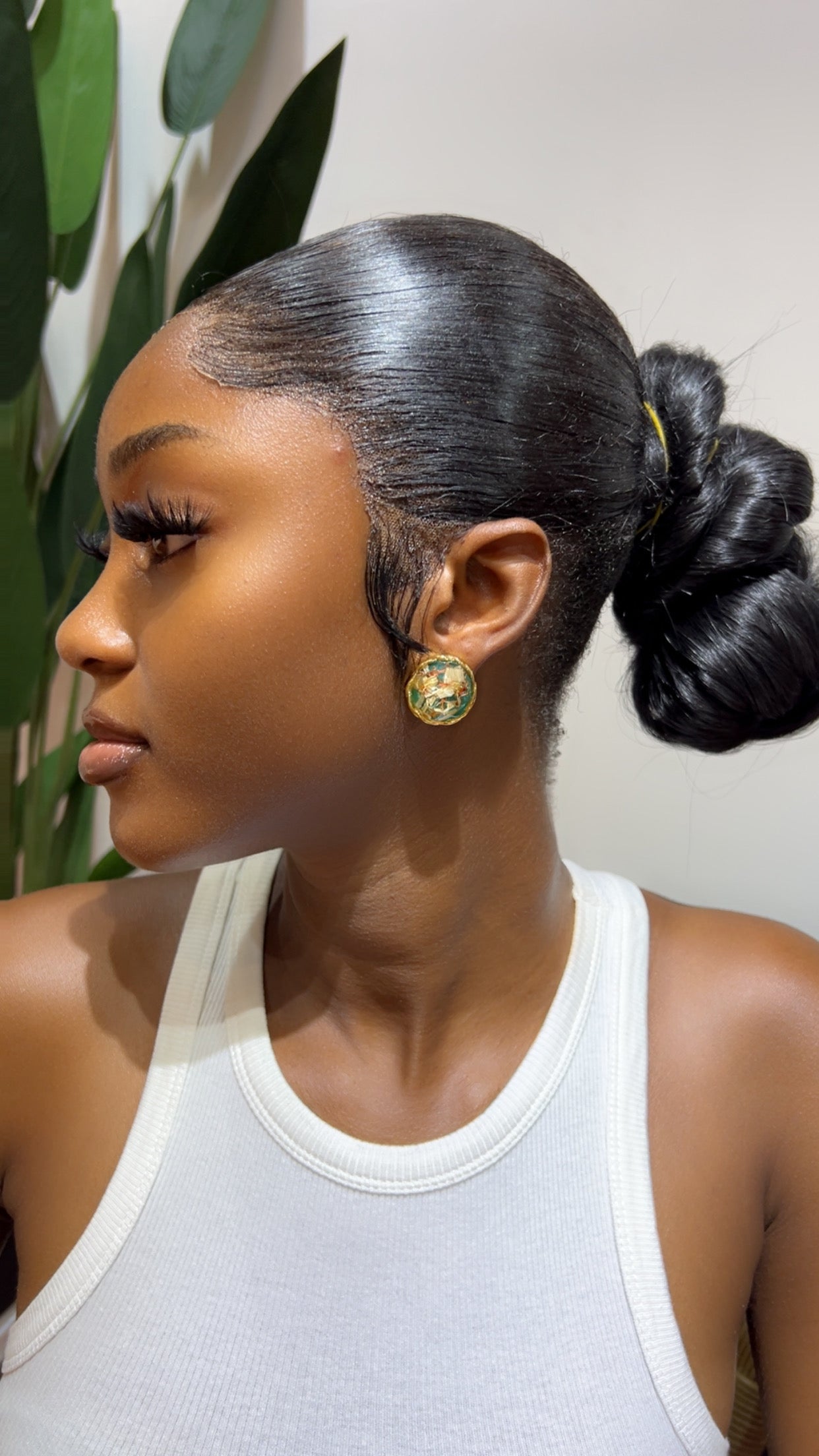 Esme Statement earrings(Rbs579)