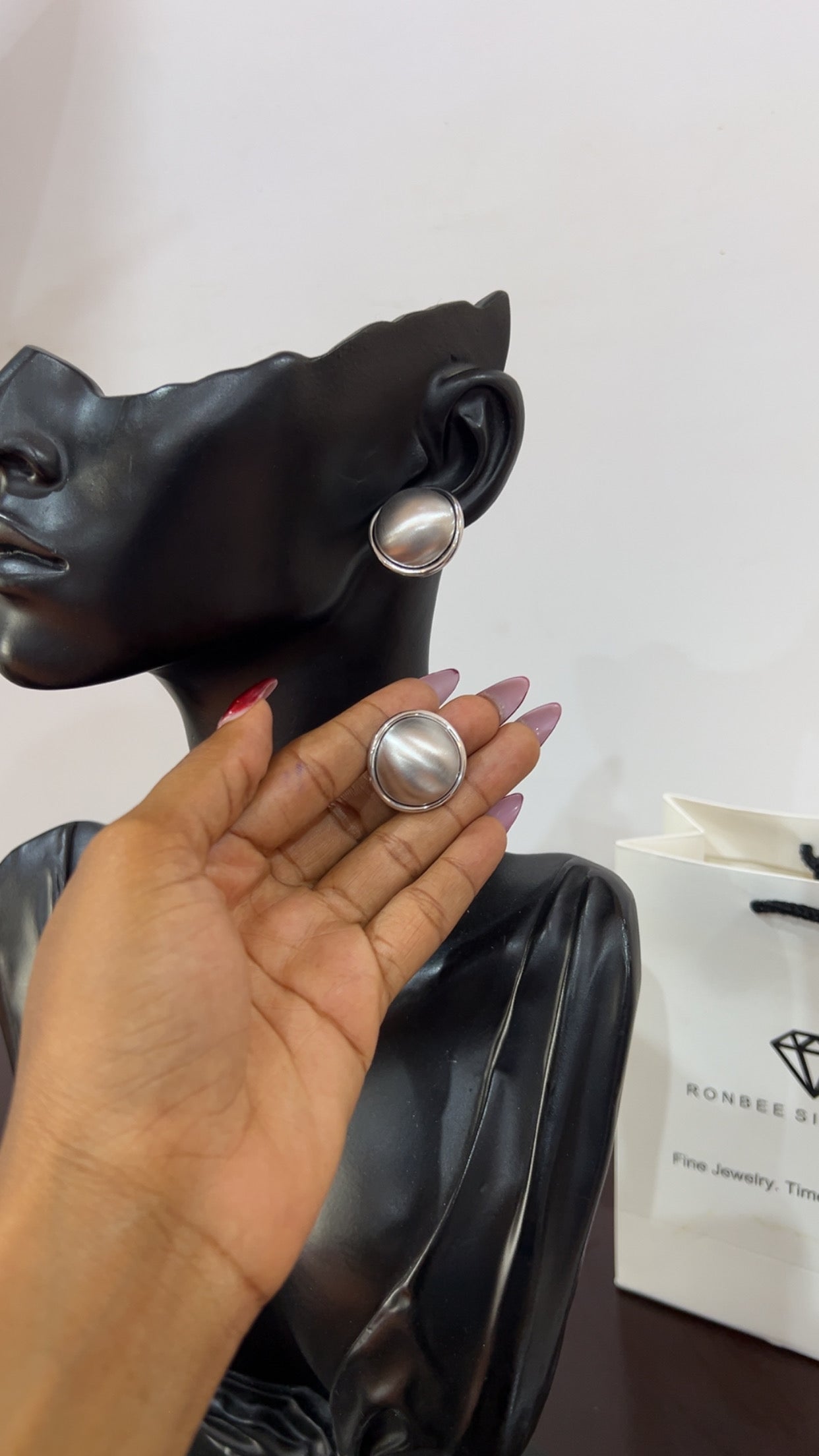 Donna Statement Earrings (Rbs663)