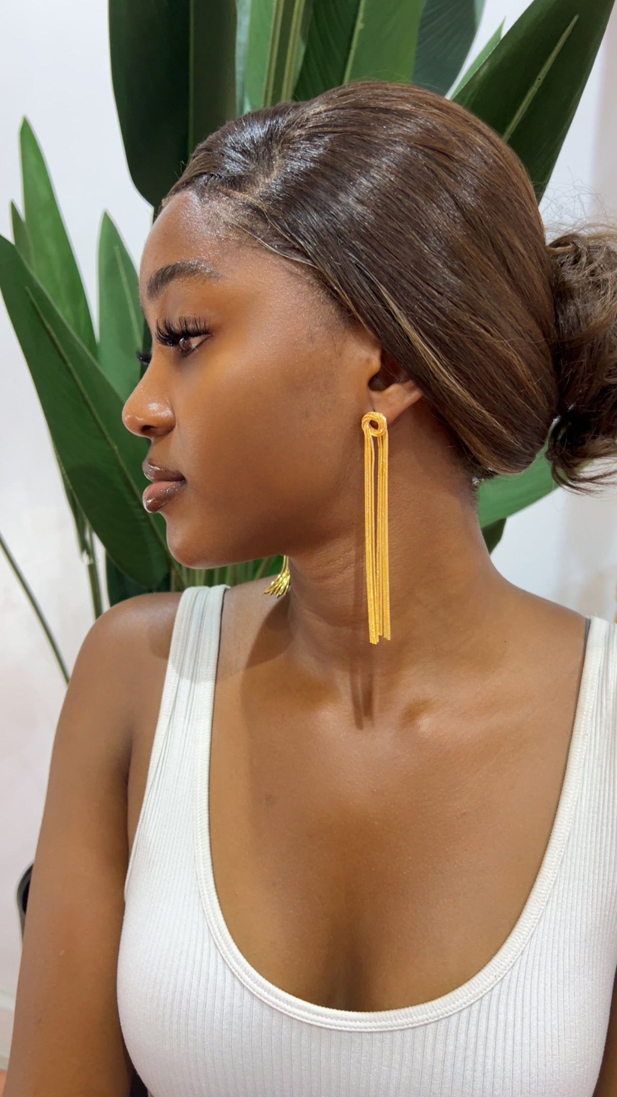 Clara (small) Statement Earrings (Rbs592)