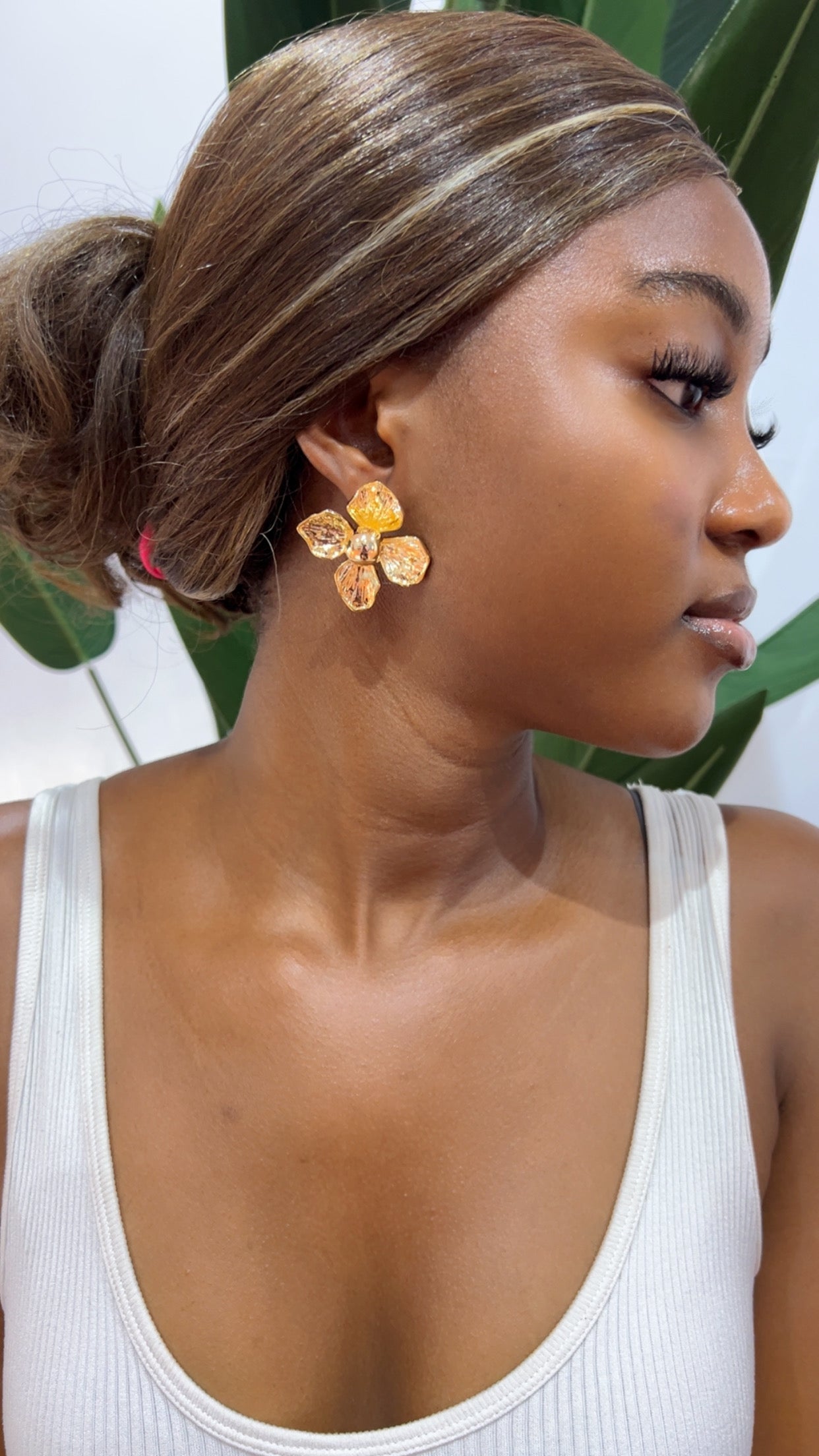 Ginny Statement earrings(Rbs586)