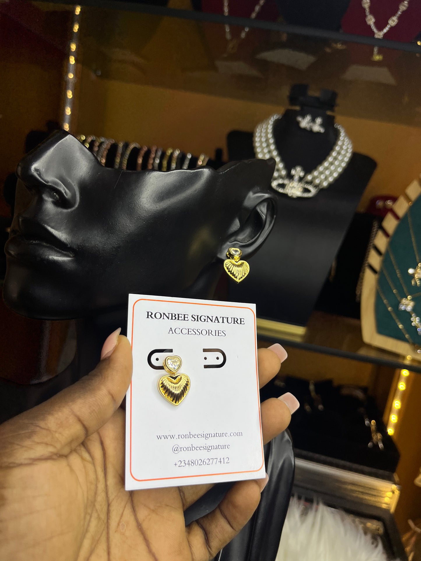Statement earring (Rbs381)