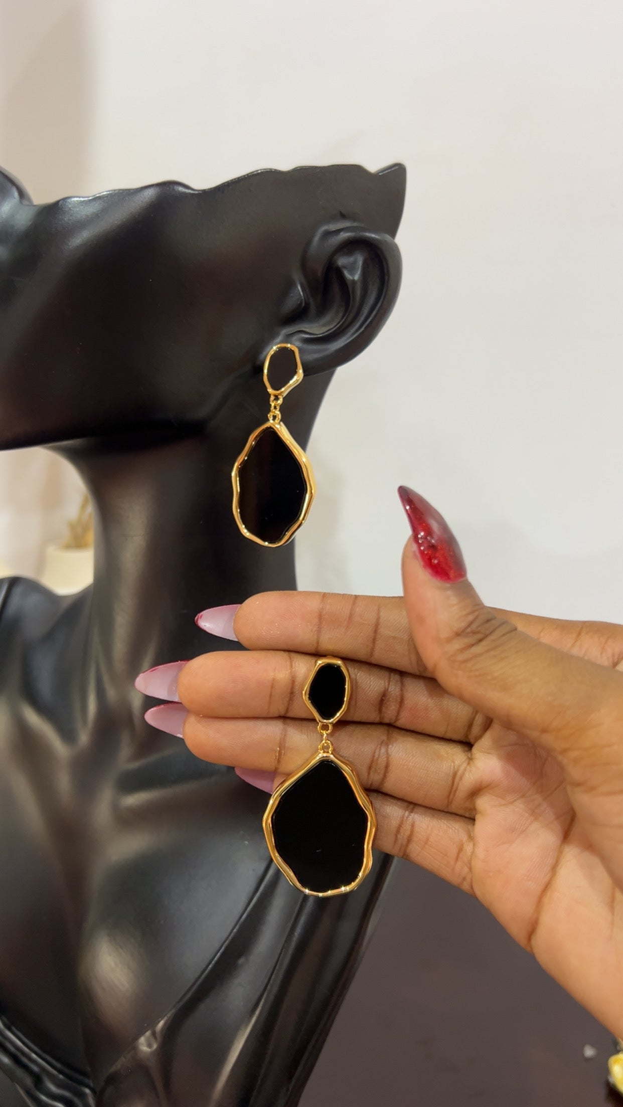 Mila Statement Earrings(Rbs582)