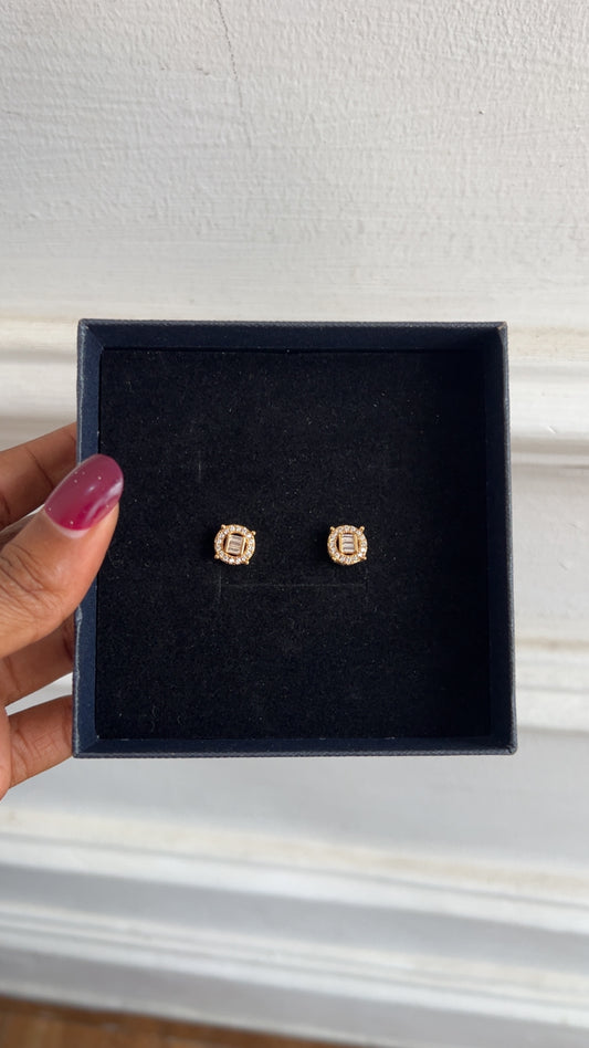 Stud earrings (Rs007)