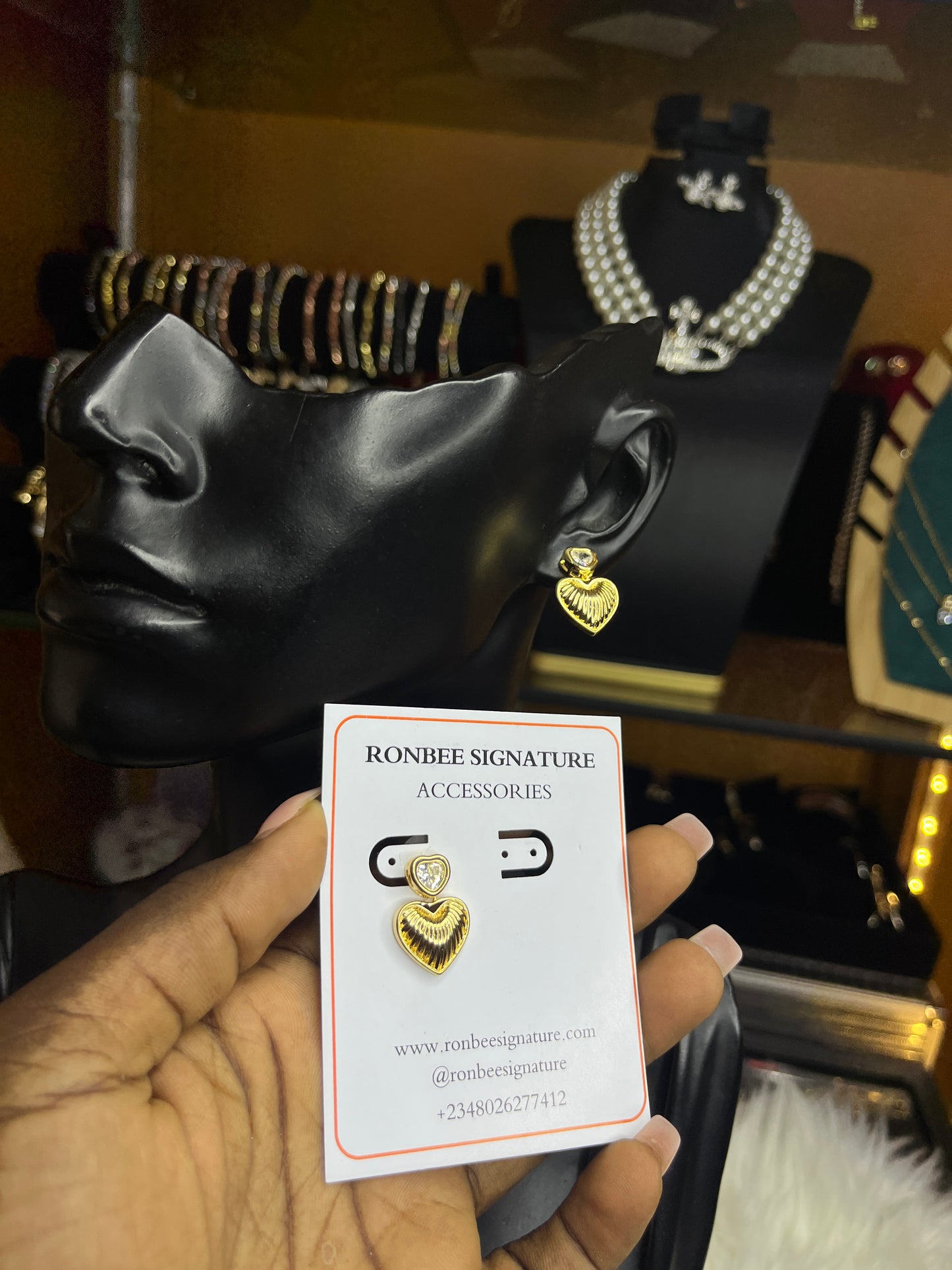 Statement earring (Rbs381)