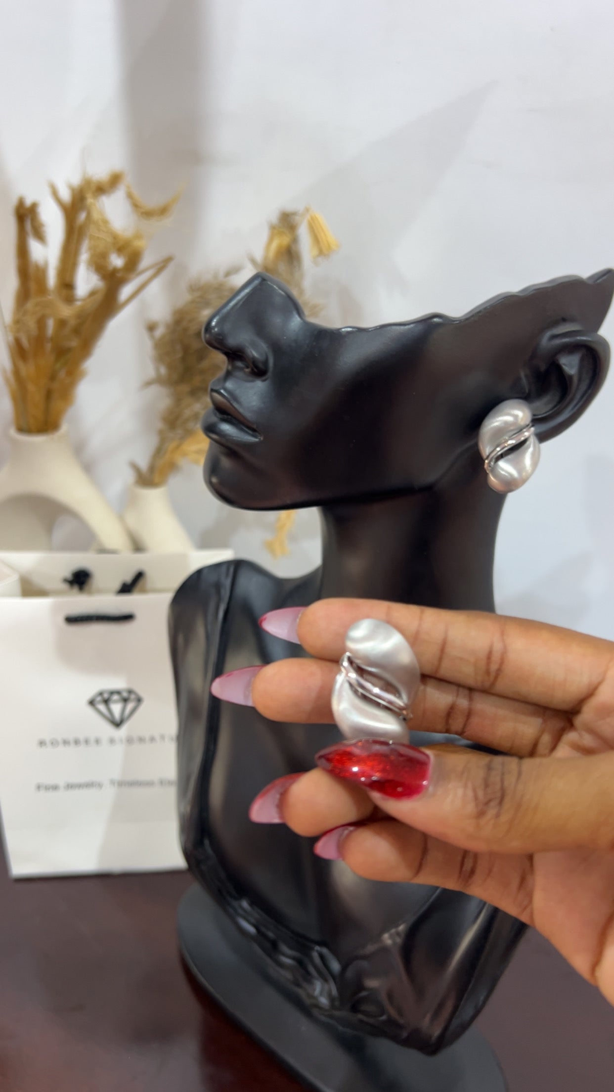 Gbemi statement Earrings(Rbs571)