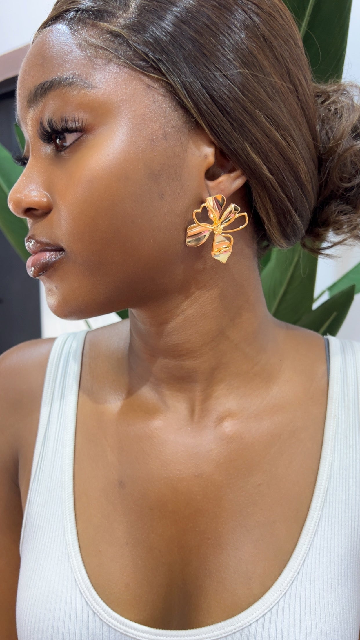 Camille statement earrings(Rbs583)