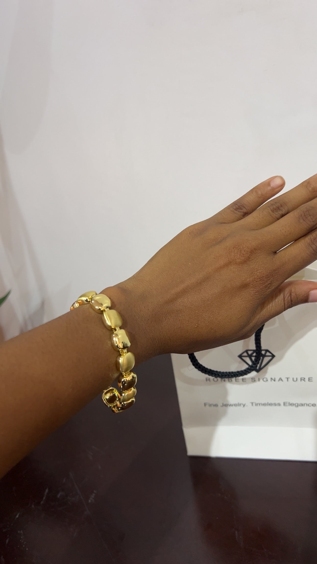 Elara Gold Bracelet (RBS562)